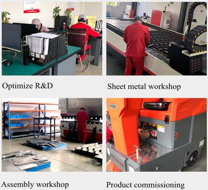 Gladful Tech factory — R&D and sheet metal workshop