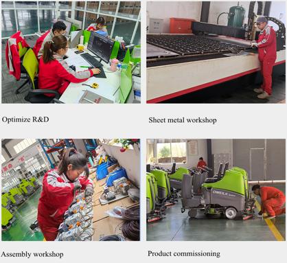 Gladful Tech factory — product commissioning line